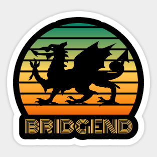 Bridgend Wales Sticker